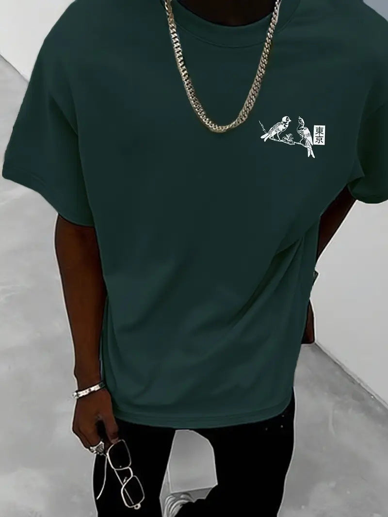 Men's Streetwear Graphic Tee - Tokyo Design T-Shirt | TADAJ