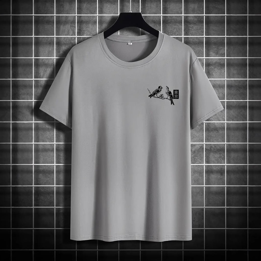 Men's Streetwear Graphic Tee - Tokyo Design T-Shirt | TADAJ