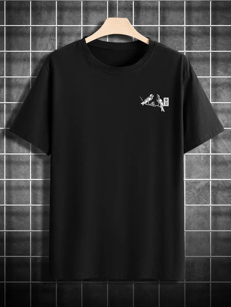 Men's Streetwear Graphic Tee - Tokyo Design T-Shirt | TADAJ